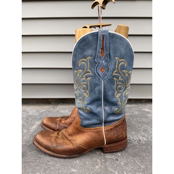 J.B Dillon Other - J.B Dillon Windmark JBR2004 Men's Brown Leather Western Cowboy Boot Size US 14EE